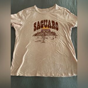 Old Navy Beige/peach  Everyday Tee